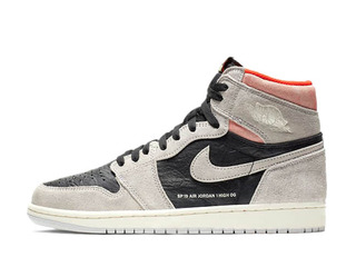 Nike Air Jordan 1 Retro Hi Og Natural Grey/Hyper Crimson/HoWight Black 29.5cm
