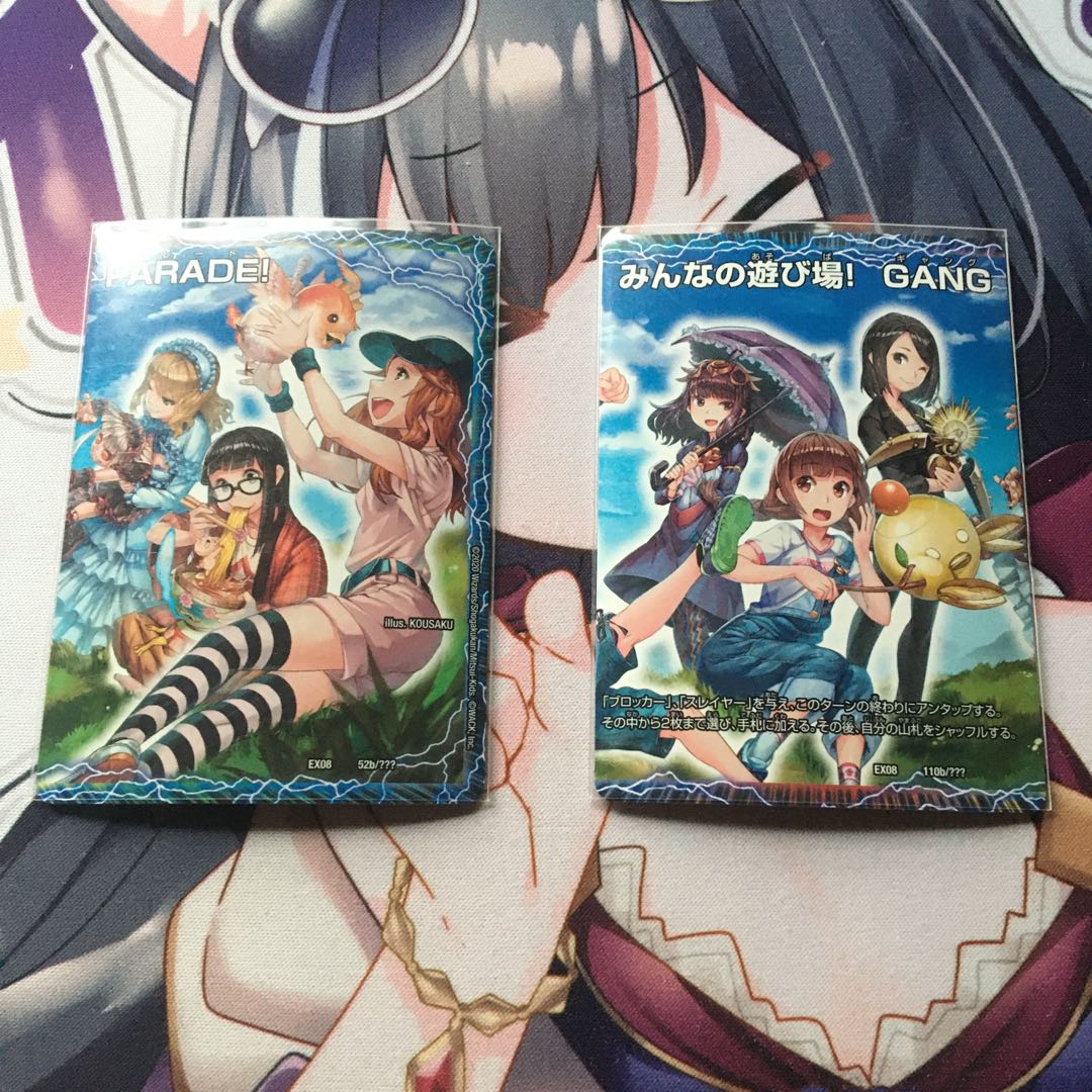 マングース、マイカ 各1枚ずつ