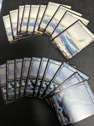 Exclusive for Mr. Densha, set of 20 snow-capped land 20枚