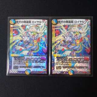 賢犬の精霊龍 ロイヤルワン 2枚セット