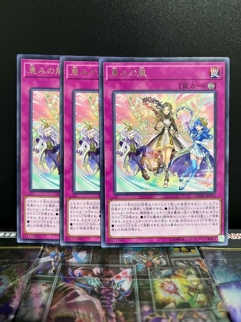 Yu-Gi-Oh Studio 7050 Blessed Winds Rare JP074