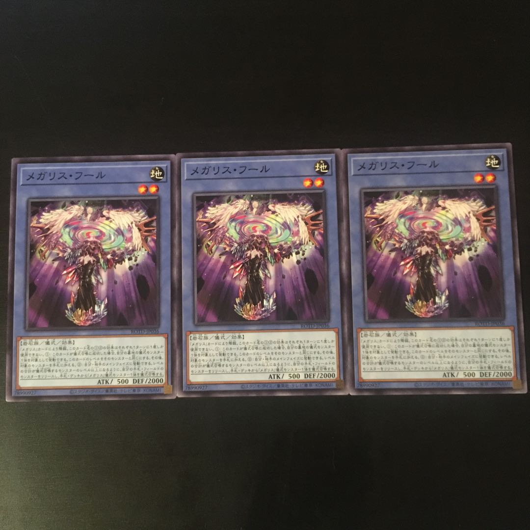 メガリス フール 3枚