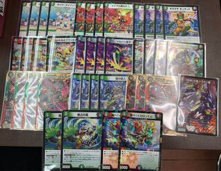 flat工房様作成「結託」一番強いモモキング トレカ侍 デュエマ侍 1ブロック 1枚