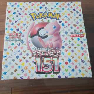 強化拡張パック「ポケモンカード151（イチゴーイチ）」 未開封BOX  1BOX
