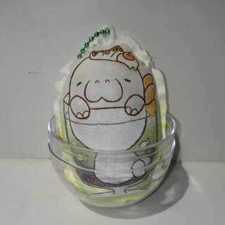 Yuru-Iruka Mini Cushion Ball Chain (Manatee)