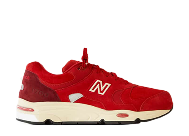 KITH x New Balance 1700 Toronto "Rococco Red" Rococco Red/White 28cm