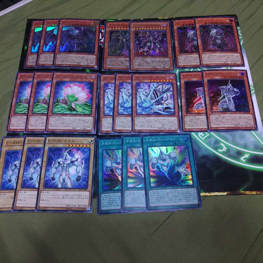 ユベル ネオス や行 な行 エレメンタルヒーロー E・HERO 十代 ネオス・クルーガー デッキパーツ