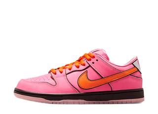 The Powerpuff Girls x Nike SB Dunk Low Pro QS "Blossom" Lotus Pink/Med Soft Pink 24cm