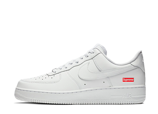 Supreme x Nike Air Force 1 Low "White" White/White 26cm