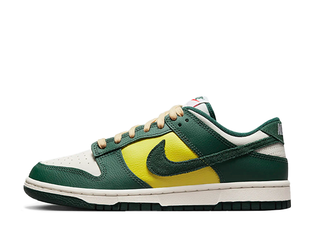 Nike Wmns Dunk Low SE "Noble Green" Sail/Opti Yellow/Picante Red/Noble Green 22.5cm