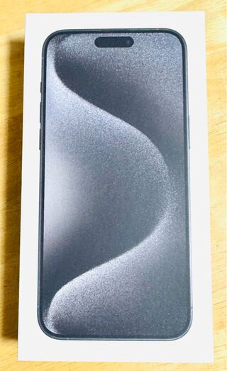 新品 未開封 iPhone 15 Pro Max 256GB ブラックチタニウム Apple型