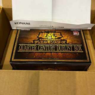 Price negotiable] YU-GI-OH QUARTER CENTURY DUES Squirrel tote box QUARTER CENTURY 1 box 1BOX