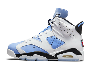 Nike Air Jordan 6 “Unc” University Blue/White-College Navy-Black 27.5cm