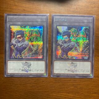 Set of 2 Secret Rare Squirrel Antinomy Tokens Quarter Century Due Squirrel To Box