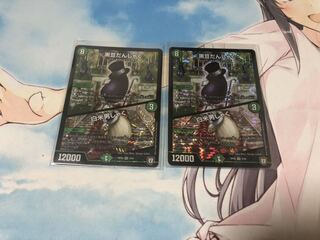 黒豆だんしゃく｜白米男しゃく2枚