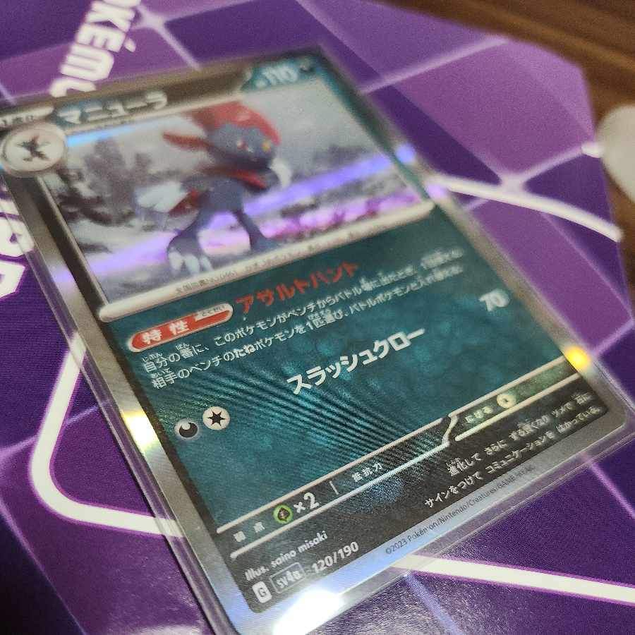 Weavile(R spec) 120/190