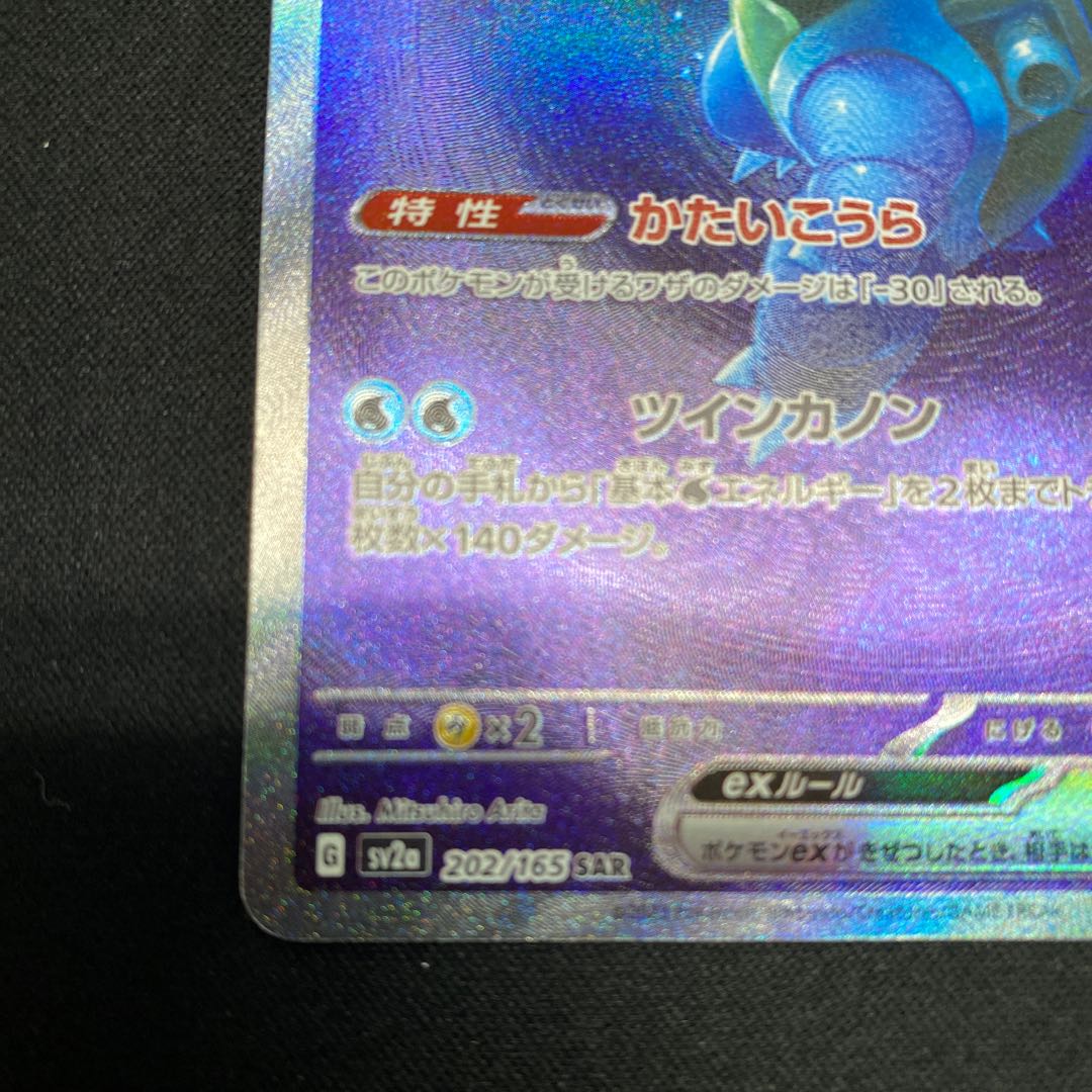 Blastoiseex SAR 202/165