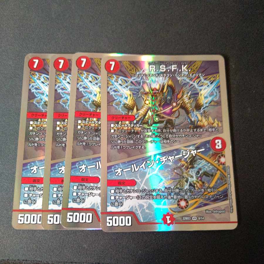 R.S.F.K.｜All-in Charger VR 4-piece set