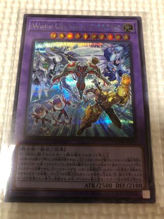 Wake Up Your E-HERO Secret Rare QCDB-JP034