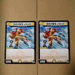 忍式の聖沌 y4kk0　2枚セット