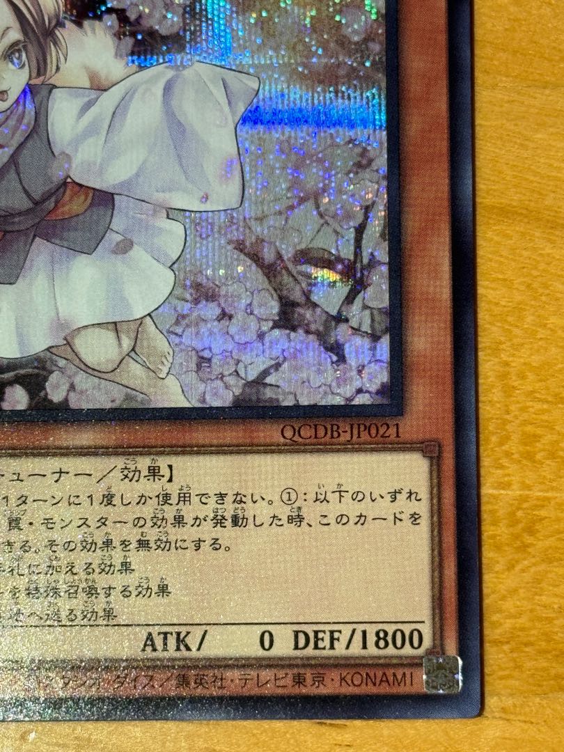 Ash Blossom & Joyous Spring Secret Rare QCDB-JP021