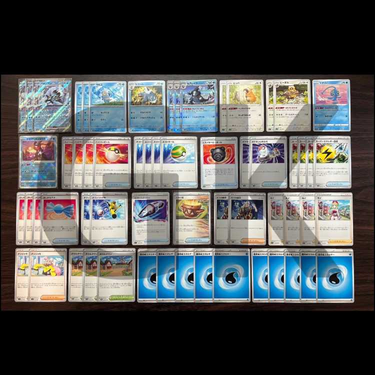 マグロ丼1228様専用 パオジアンex ポケモンカード 構築済みデッキ