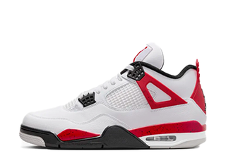 Nike Air Jordan 4 Retro "Red Cement" White/Fire Red 27cm
