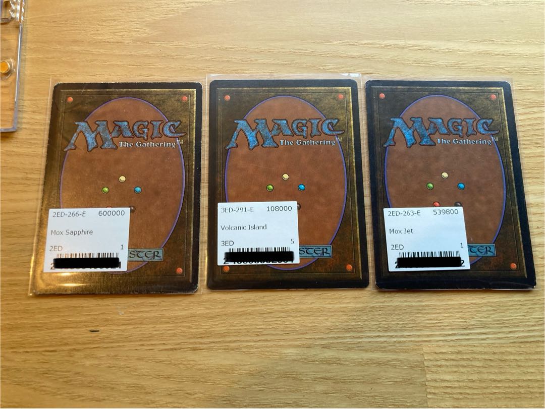 Mox Sapphire Rare 266/302 Power 9