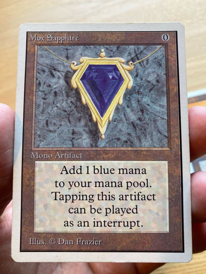 Mox Sapphire Rare 266/302 Power 9