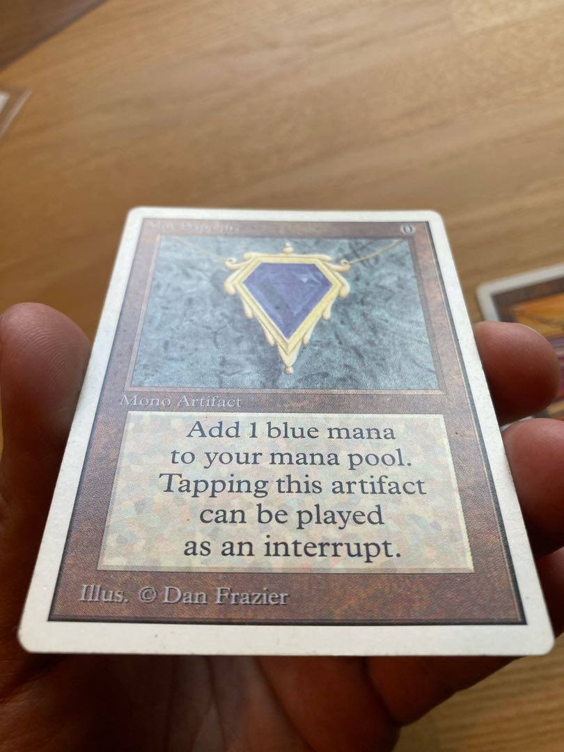 Mox Sapphire Rare 266/302 Power 9