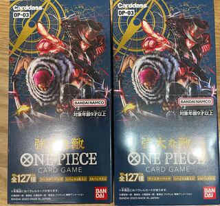 Flareon Pack Mighty Enemy [OP-03] Unopened Box 2BOX