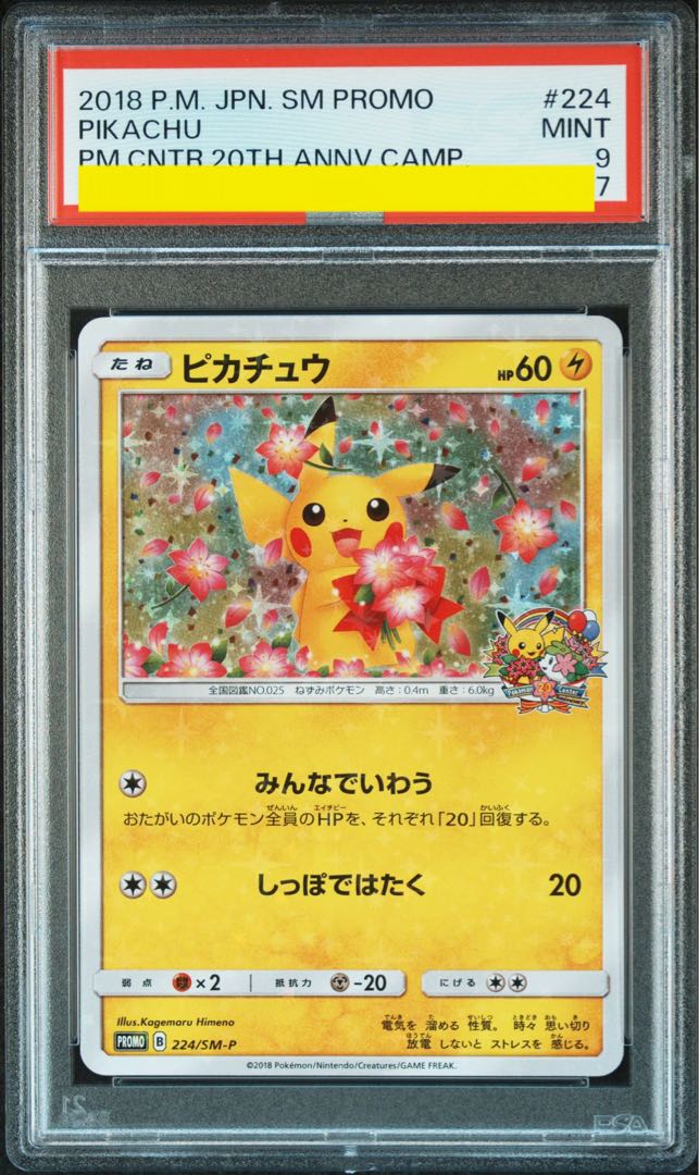 Pikachu Minna Iuwau psa9