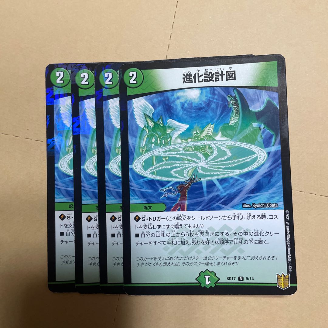 Evolutionary blueprint R-foil 9/14