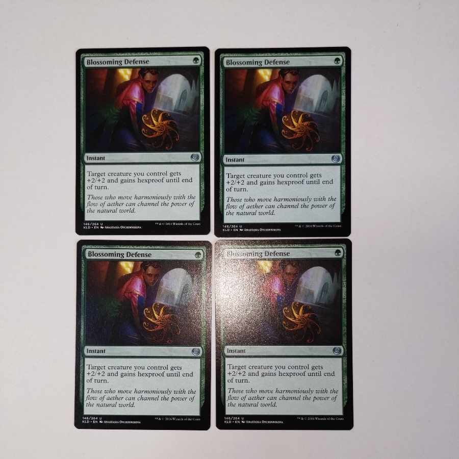 Ships within 48 hours of winning bid] Blossoming Defense 4 copies