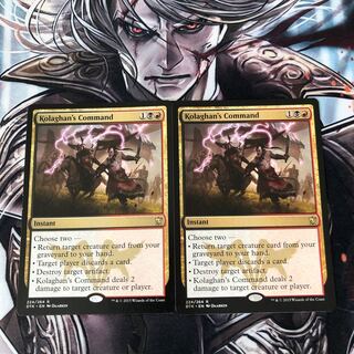 コラガンの命令 2枚 コラコマ