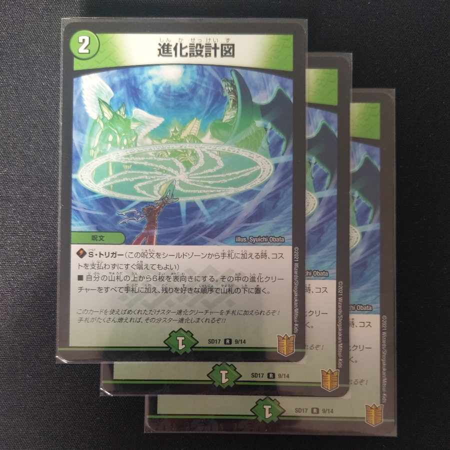 Evolutionary blueprint R-foil 9/14