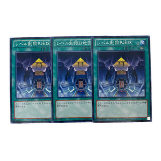 1319 [King of Games] Level Limit - Area B 3-card set