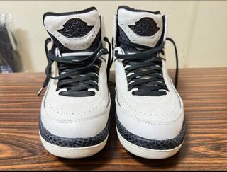 A Ma Maniere x Nike Air Jordan 2 Retro Sp Sail/Black Burgundy Crash 27.5cm