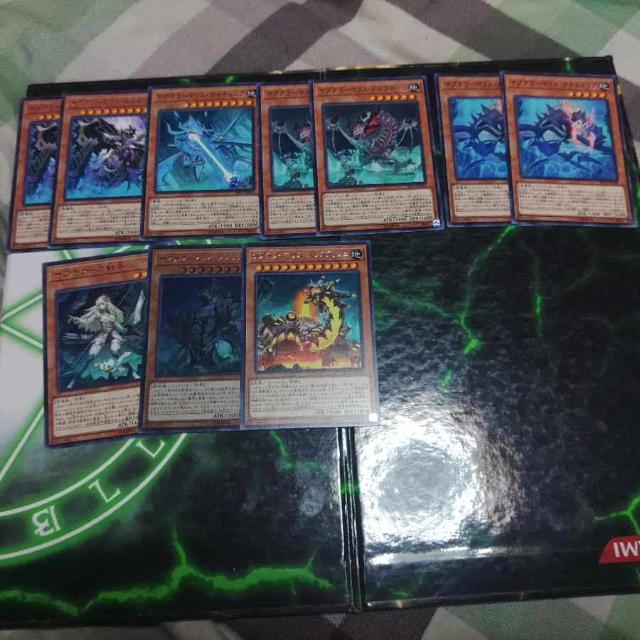 Subterror Deck Parts Row SAGO Yu-Gi-Oh! Subterror Guru Subterror Behemoth Fiendess