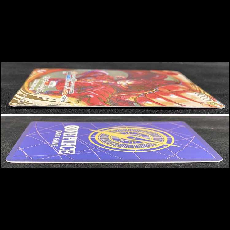 ワンピースカードゲーム　モンキー・D・ルフィ　ST01-012　P-SR　パラレル　サイン入り　【37-20240124-A145】【併売商品】