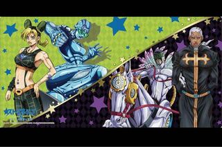 JoJo`s Bizarre Adventure Stone Ocean Playmat Sorajo Xurin Pucci Father