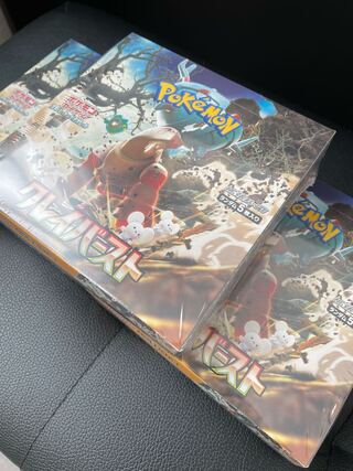 スカーレット＆バイオレット 拡張パック クレイバースト 未開封BOX  3BOX