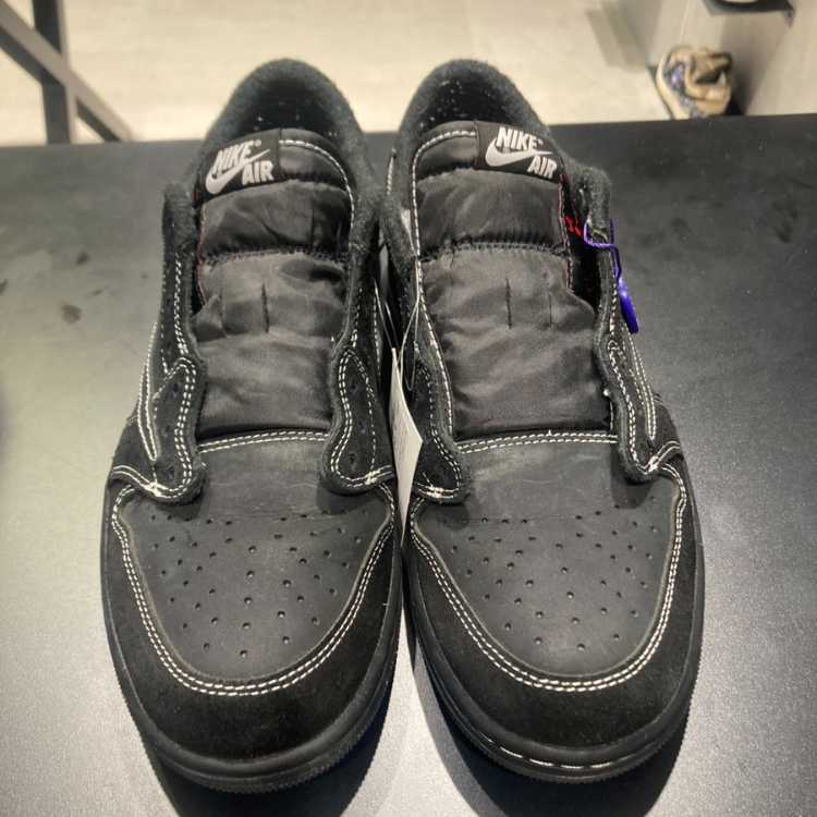 Travis Scott x Nike Air Jordan 1 Low OG "Black/Phantom" 28cm