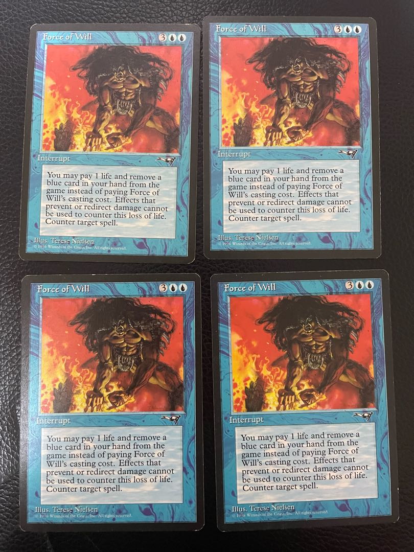 意志の力 アンコモン ４枚