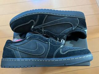 Travis Scott x Nike Air Jordan 1 Low OG "Black/Phantom" 26cm