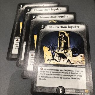 ダークリバース フランス語 4枚セット