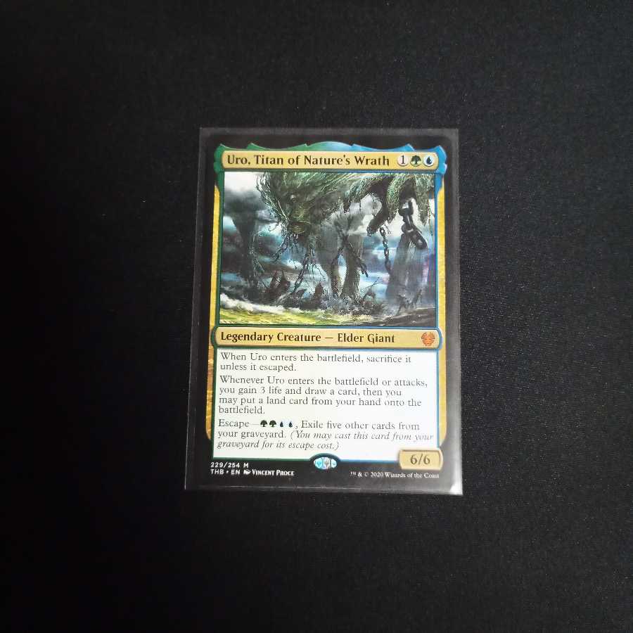 MTG 自然の怒りのタイタン、ウーロ 英語版 テーロス