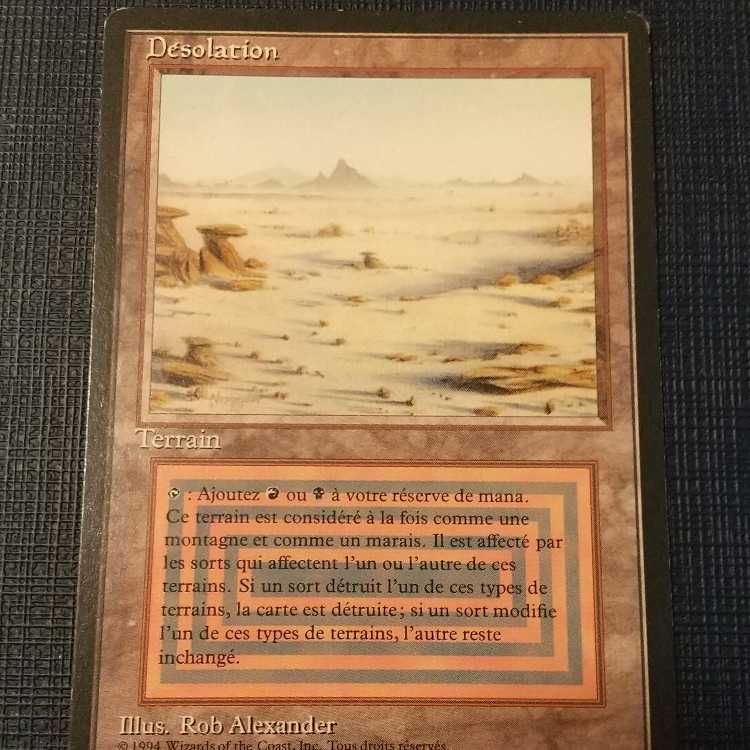 Badlands 黒枠 FBB ドイツ語 Badlands 黒枠 FBB ドイツ語 MTG Badlands 黒枠 FBB ドイツ語
