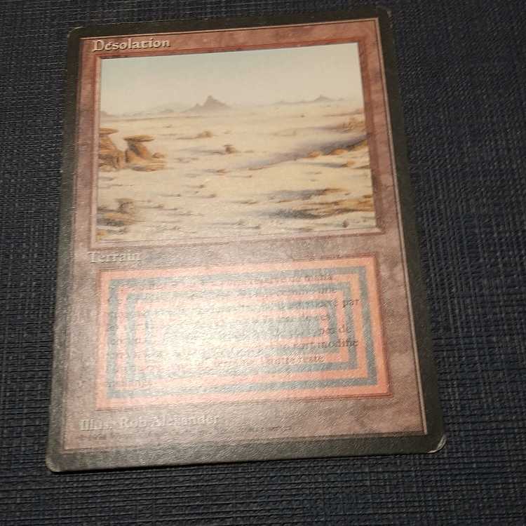 Badlands 黒枠 FBB ドイツ語 MTG Badlandsドイツ語 黒枠 FBB