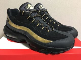 Nike Air Max 95 "Black/Metallic Gold" 27cm